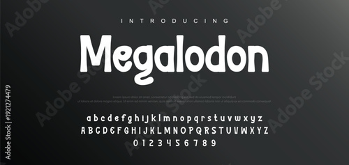 Future modern alphabet font. Typography urban style fonts for sport, technology, digital, movie logo design