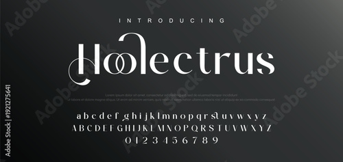 Future modern alphabet font. Typography urban style fonts for sport, technology, digital, movie logo design