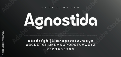 Future modern alphabet font. Typography urban style fonts for sport, technology, digital, movie logo design