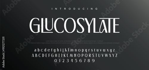 Abstract modern urban alphabet fonts. Typography sport, technology, fashion, digital, future creative logo font. vector illustration