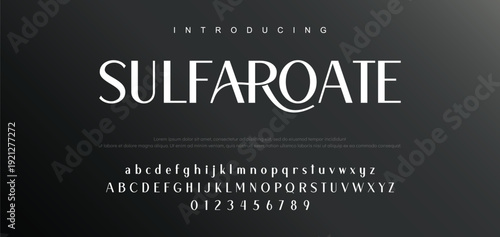 Abstract modern urban alphabet fonts. Typography sport, technology, fashion, digital, future creative logo font. vector illustration