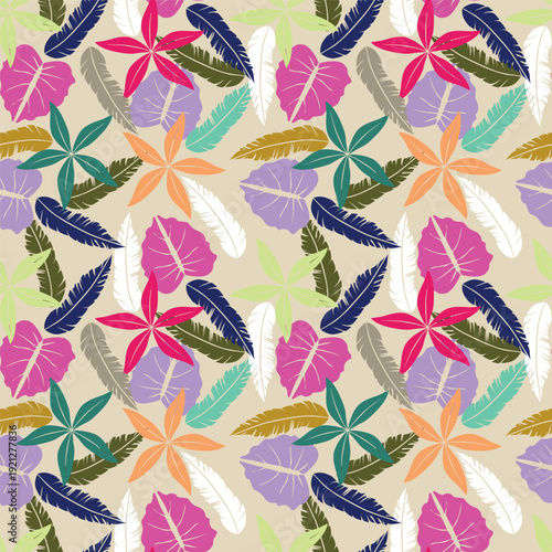 Seamless pattern from bouquet cute floral Traditional ornament yellow floral pattern,Abstract seamless simple floral pattern. Flower pattern. Spring pattern. used for textile, wallpaper, card 
