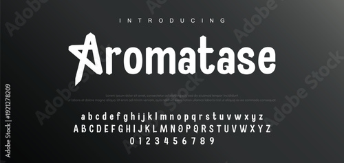 Abstract modern urban alphabet fonts. Typography sport, technology, fashion, digital, future creative logo font. vector illustration