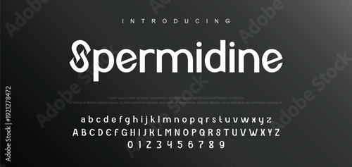 Abstract modern urban alphabet fonts. Typography sport, technology, fashion, digital, future creative logo font. vector illustration