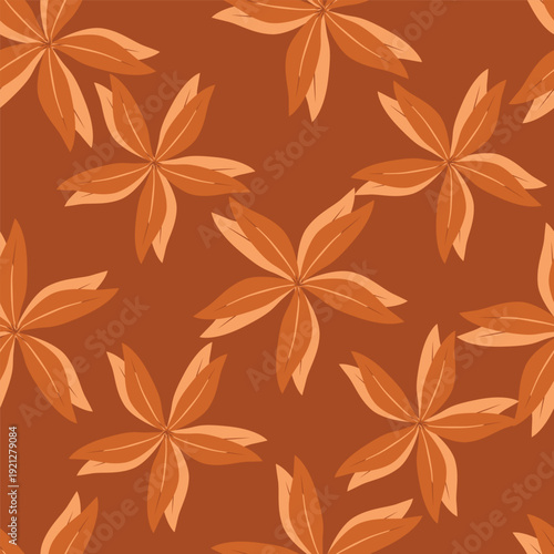 Seamless pattern from bouquet cute floral Traditional ornament yellow floral pattern,Abstract seamless simple floral pattern. Flower pattern. Spring pattern. used for textile, wallpaper, card 
