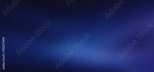 Fotografía Deep indigo blue gradient background with subtle horizontal light streaks and a soft, blurred texture, creating a smooth transition from dark to lighter tones