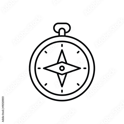 Compass  vector icon