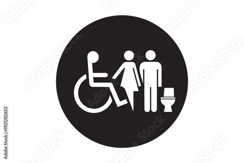 Accessible Restroom Sign