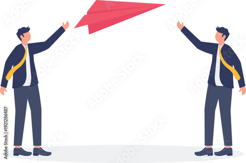 Strategic Business Communication and Professional Paper Plane Innovation