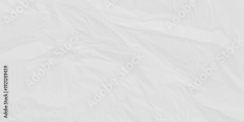 Paper texture background, Old paper background ripple soft white pattern wave crumple. Crushed and creased soft paper. Abstract wrinkle effect grunge and rough backdrop vintage page.