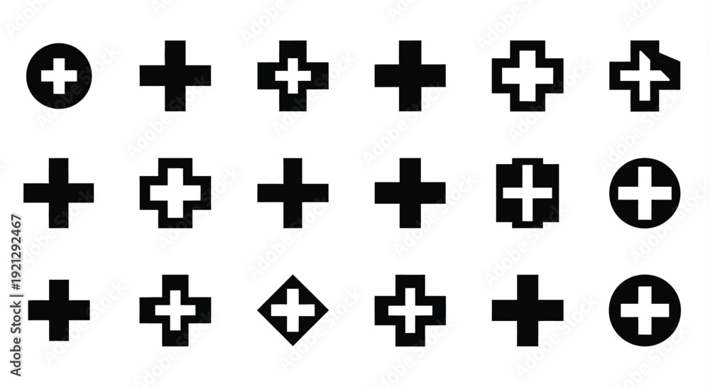 Fototapeta premium Abstract arrangement of geometric shapes in a minimalist silhouette