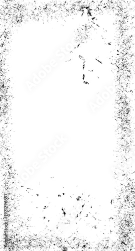 Grunge Portrait Border