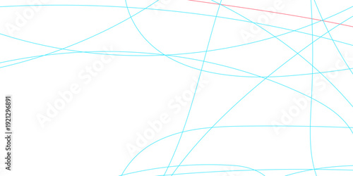 Random pattern colorful line stroke on a transparent background. Abstract white background colorful lines. Decorative pattern with tangled curved lines.Random chaotic lines abstract geometric pattern.