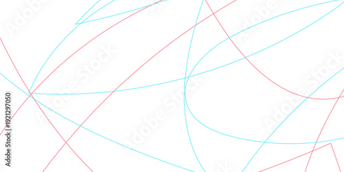 Random pattern colorful line stroke on a transparent background. Abstract white background colorful lines. Decorative pattern with tangled curved lines.Random chaotic lines abstract geometric pattern.