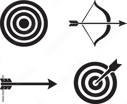 Target Practice and Arrow Symbol Collection