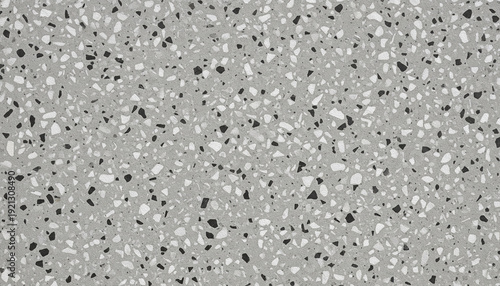 Surface of terrazzo floor texture abstract background, top view