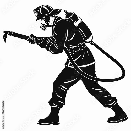 vector illustration of a warrior