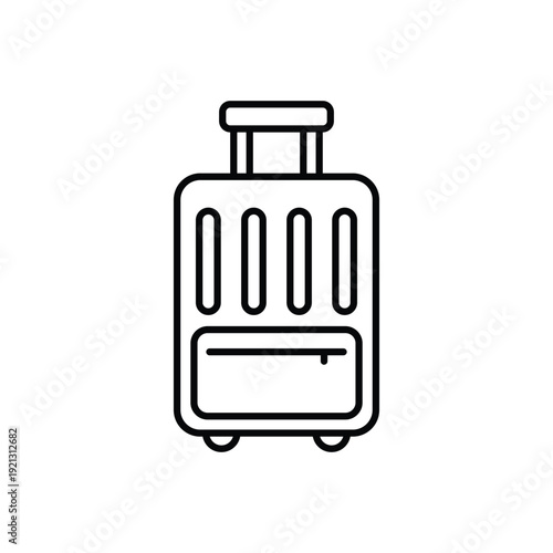 Baggage  vector icon