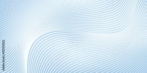 Abstract blue simple studio room. Limbo light background. Abstract 3d backdrop for product presentation. Minimal wall scene modern abstract art