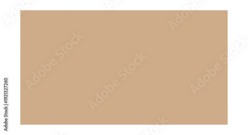 A plain, solid, light brown rectangular background with a white border.