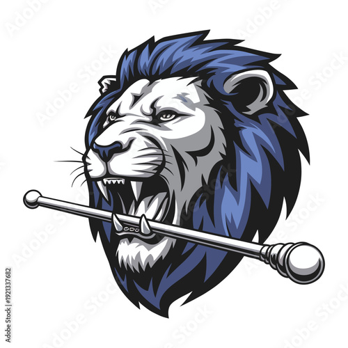 lion head mascot
