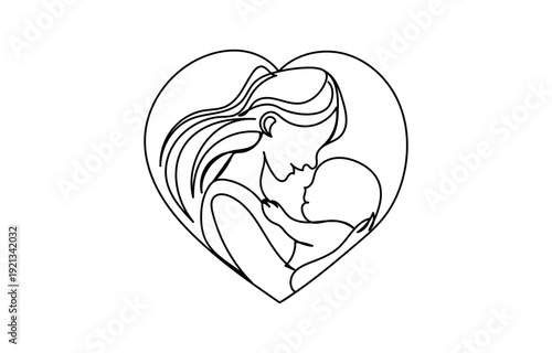 Maio laranja icon continuous one line drawing minimalist outline vector on white background symbol of the fight against child abuse orange may