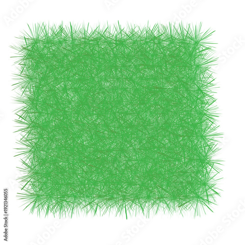 Green Grass Texture Background Vector – Dense Natural Lawn Surface Pattern