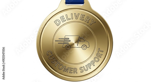 Gold medal for outstanding customer support and delivery services.