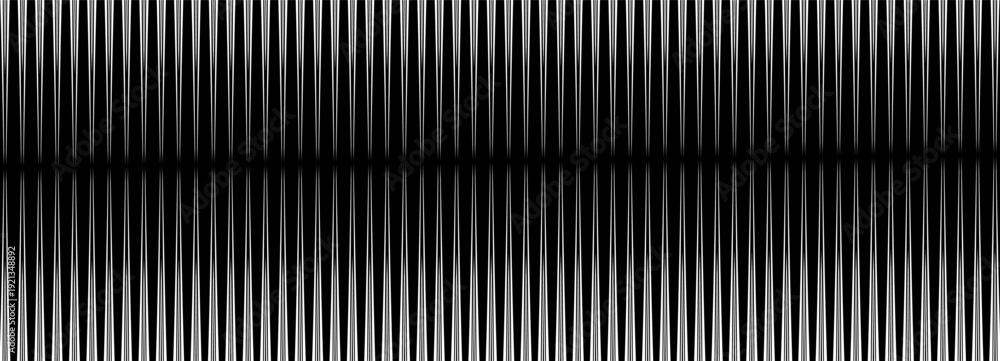 Obraz premium Effect grey degrade with gradient concept patern and simple geometric white. Gradated bar stripe with retro thin modern and bg black straight. Line linear effect with fade thick gradient