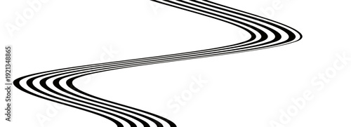 Tilt bg white and linear stripe concept with lattice bar angle. Thick retro gradated and stripes horizontal abstract with gradation transition geometric. Speed tilt vintage and static linear