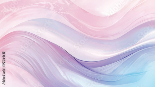 Fluid Pastel Gradient Abstract Background with Dynamic Motion.