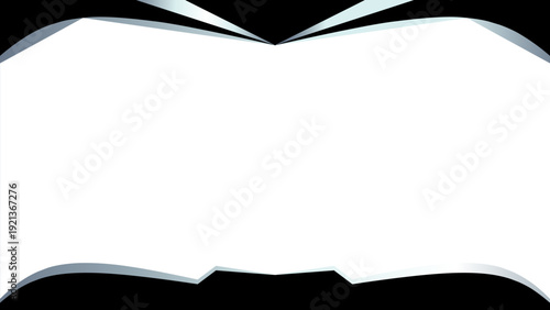 Abstract geometric background with a soft, gradient border on a white canvas, perfect for graphic design projects