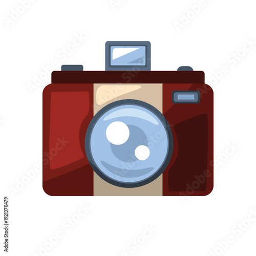 Camera icon, vintage camera vector illustration, camera clip art, camera clip art, photography clip art
