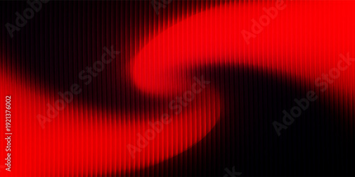 Red orange yellow ribbed glass. Vector ribbed glass texture background. Mesh gradient. acrylic ribbed bath surface. Reeded glass background semitransparent overlay. Bath wall window