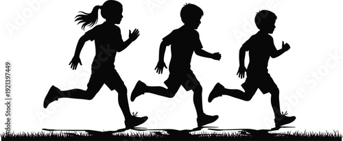 Minimalist black silhouette of a mysterious man wearing a hoodie sweatshirt and standing in a neutral front view pose.