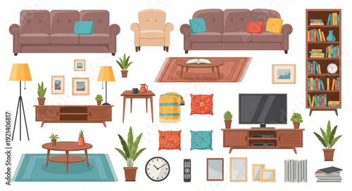 Furniture and Home Decor Items.