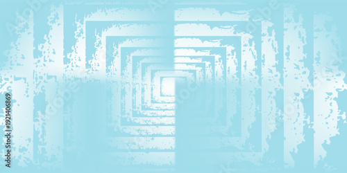 Pastel sky blue background with soft puffy cloudy white center cloudscape simple old good modern