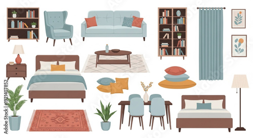 Furniture and Home Decor Items.