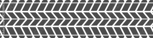 Tire tread pattern creating a seamless background design