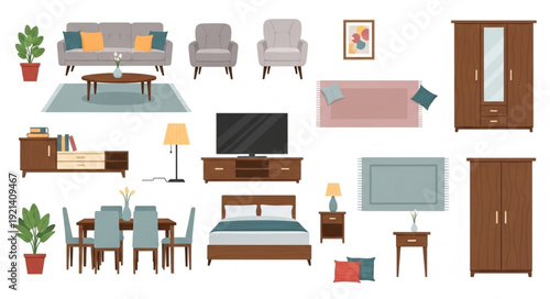 Furniture Collection for Modern Home.