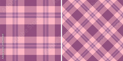 Background textile pattern of fabric vector seamless with a check plaid texture tartan. Set in sky colors. Herringbone patterns in fashion and design.