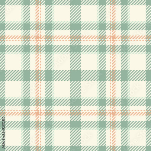 Rich tartan fabric check, living room texture vector background. Model pattern textile plaid seamless in old lace and pastel colors.