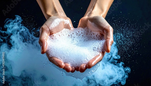 Hand Washing with Clean Water for Germ and Bacteria Protection