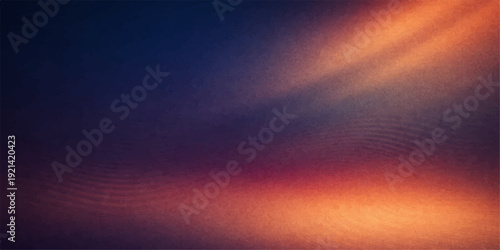 Abstract colorful background with rays of light piercing through a dark storm and blue cloudscape texture