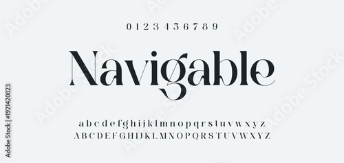 Elegance Luxury wedding alphabet font. Typography elegant classic lettering serif fonts decorative vintage retro for logo. vector illustration