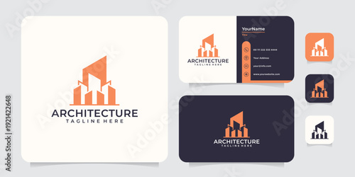 Architecture logo design concept