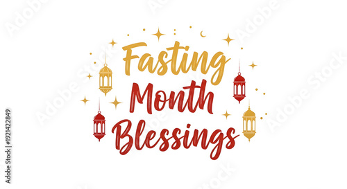 Wallpaper Mural Minimal Islamic holiday typography isolated on white. Torontodigital.ca