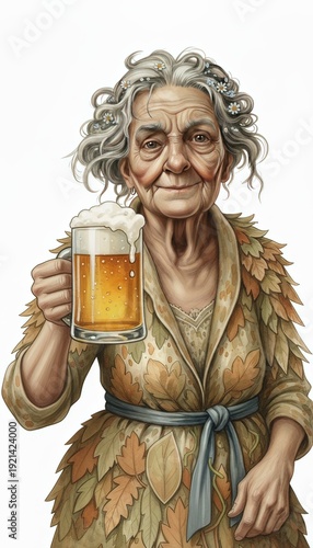 Wallpaper Mural AI varie espressioni di una donna vecchia 02 Torontodigital.ca