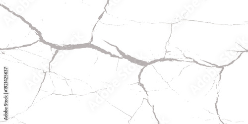 A weathered concrete wall background features a cracked glass window texture with grunge plaster patterns and a rough torn paper material design