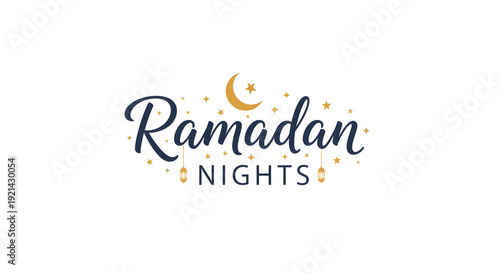 Wallpaper Mural Minimal Islamic festive typography isolated on white. Torontodigital.ca